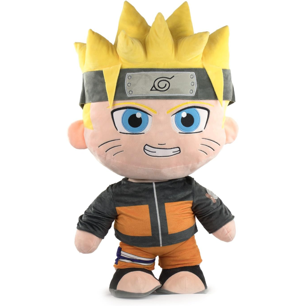 PELUCHE JUMBO NARUTO UZUMAKI 74 CM. PUPAZZO GIGANTE NARUTO SHIPPUDEN- 16001899