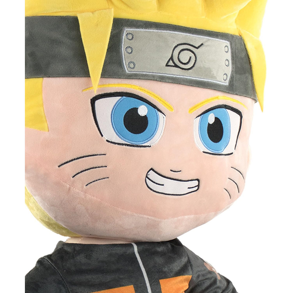 PELUCHE JUMBO NARUTO UZUMAKI 74 CM. PUPAZZO GIGANTE NARUTO SHIPPUDEN- 16001899