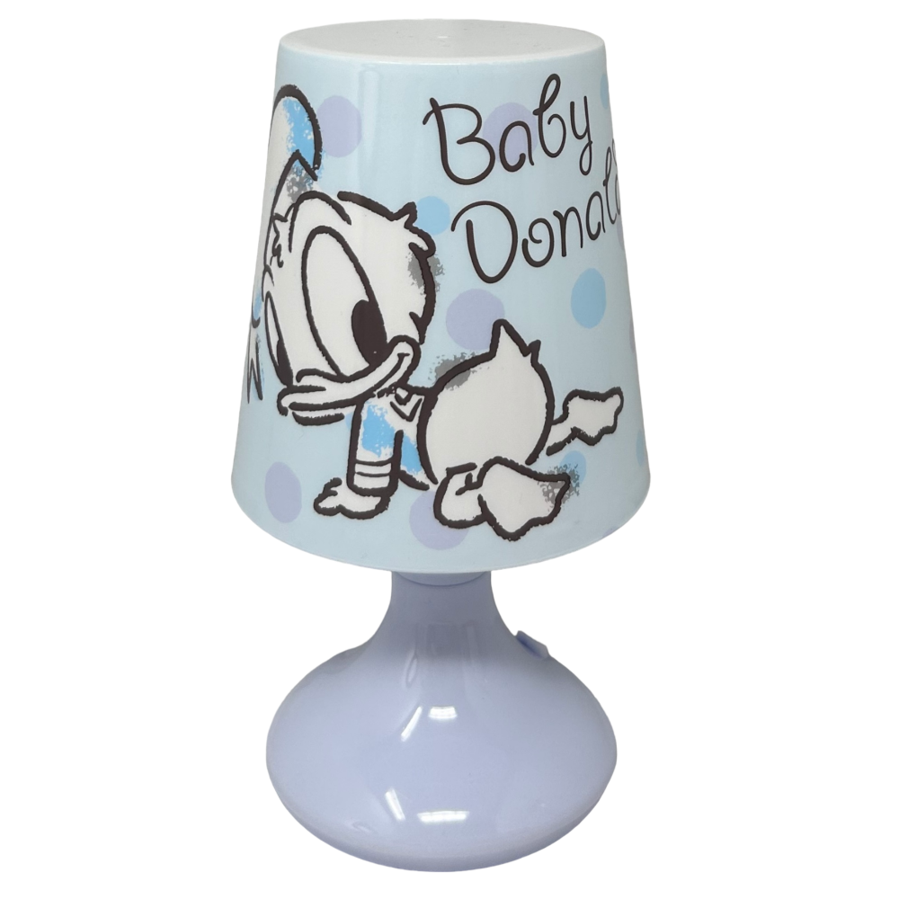 LUCE MINI LAMPADA TOPOLINO E PAPERINO DISNEY BABY COMODINO LED A BATTERIE CONFEZIONE REGALO - 68026/TOPOLINO