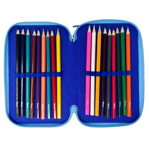 ASTUCCIO 3 ZIP SCUOLA WINNIE THE POOH DISNEY MULTISCOMPARTO PORTACOLORI GIOTTO - 1004E3253