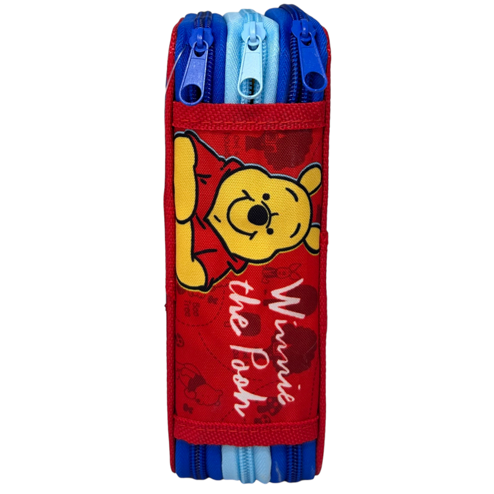 ASTUCCIO 3 ZIP SCUOLA WINNIE THE POOH DISNEY MULTISCOMPARTO PORTACOLORI GIOTTO - 1004E3253