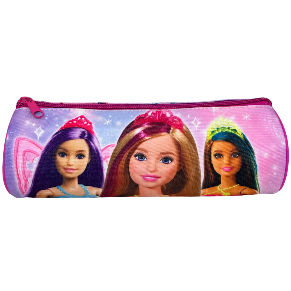TOMBOLINO ASTUCCIO BARBIE MATTEL PORTACOLORI PENNE 23 CM - 1010E3162