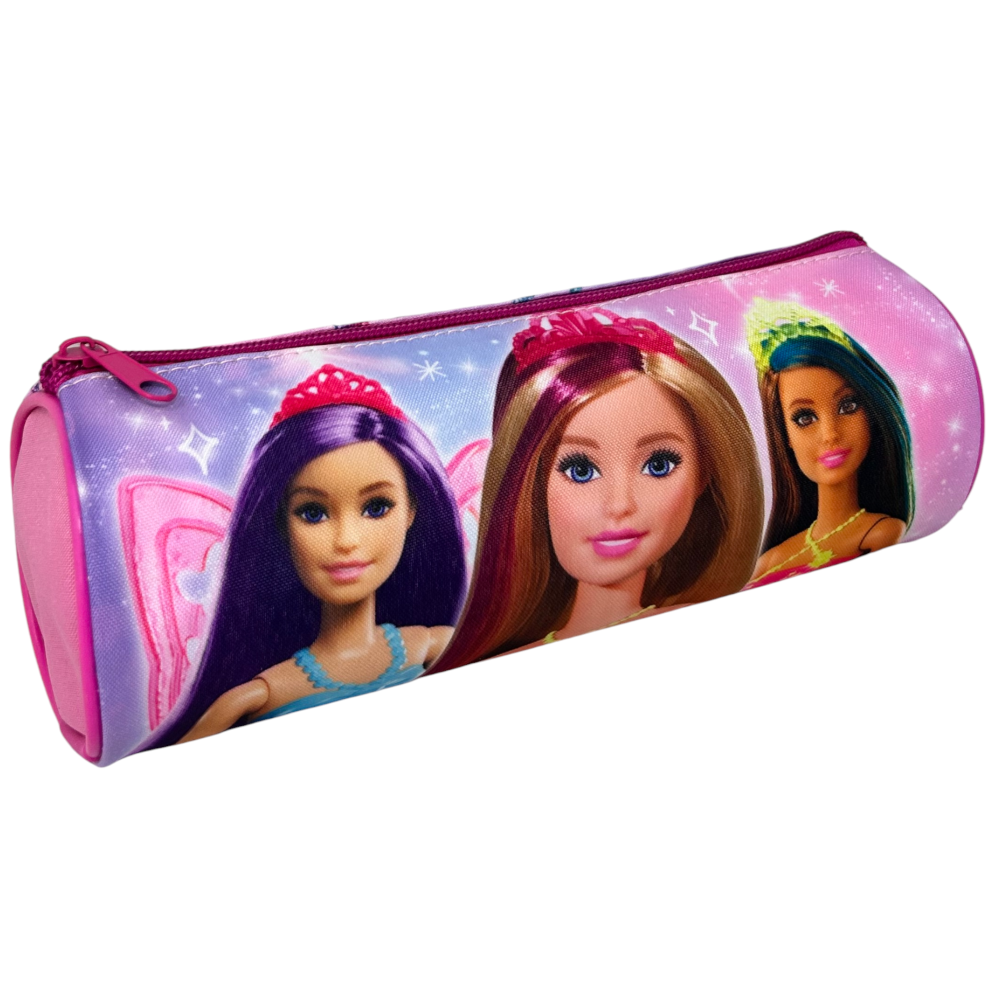 TOMBOLINO ASTUCCIO BARBIE MATTEL PORTACOLORI PENNE 23 CM - 1010E3162
