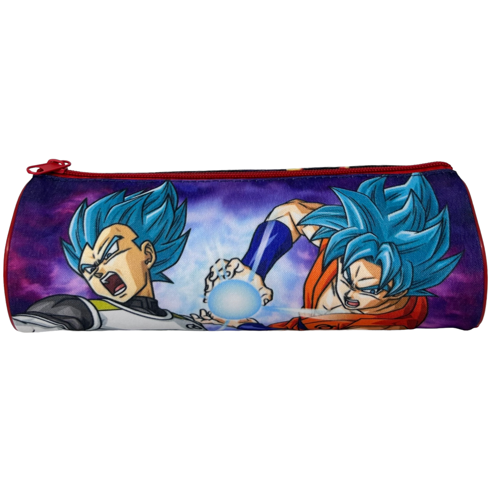 TOMBOLINO ASTUCCIO DRAGON BALL SUPER GOKU VEGETA SUPER SAIYAN BLUE PORTACOLORI PENNE 23 CM - 1010E3247