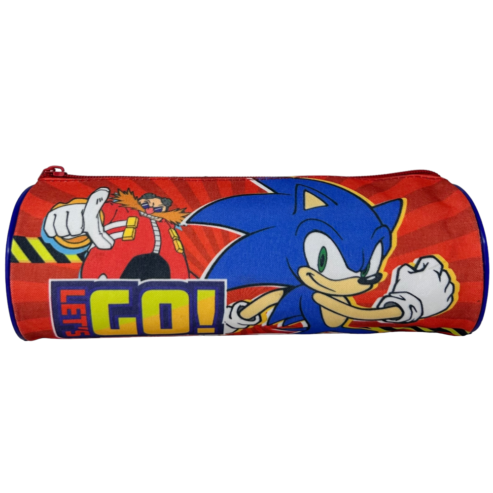 TOMBOLINO ASTUCCIO SONIC THE HEDGEHOG PORTACOLORI PENNE 23 CM - 1010E3217