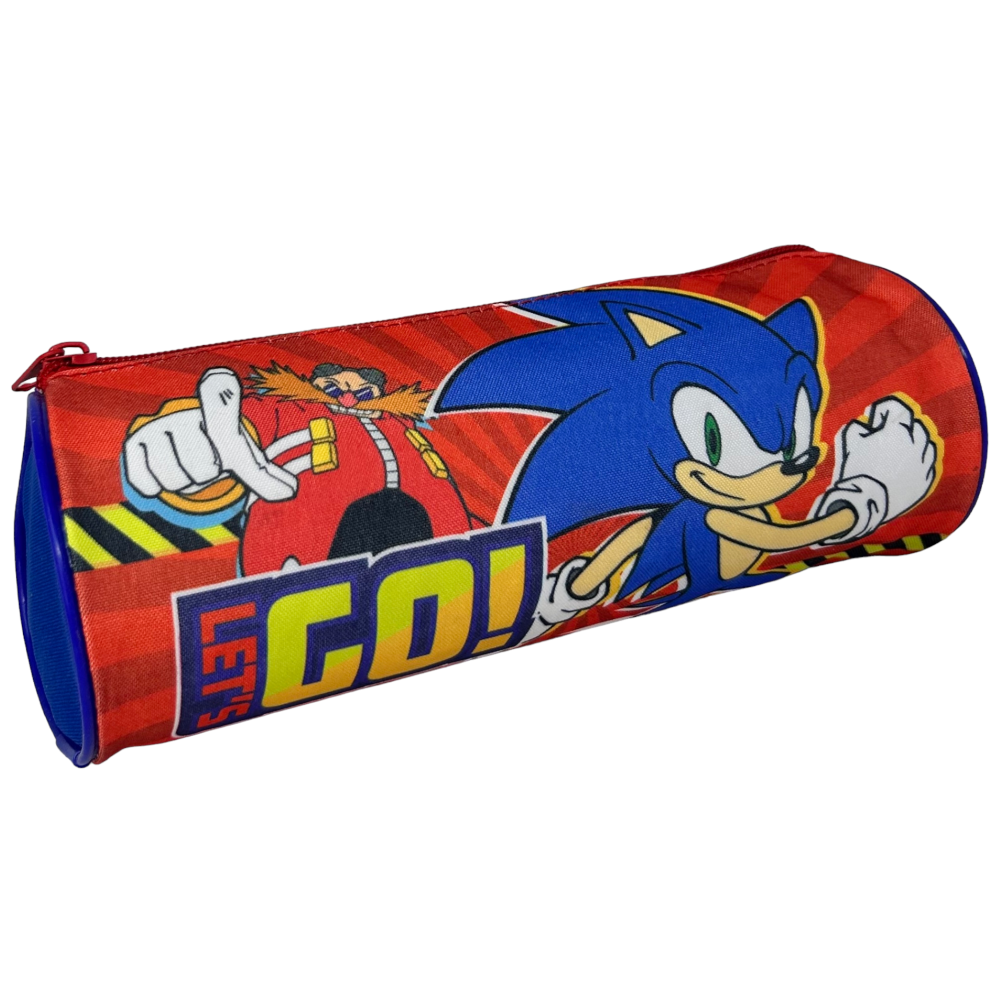TOMBOLINO ASTUCCIO SONIC THE HEDGEHOG PORTACOLORI PENNE 23 CM - 1010E3217