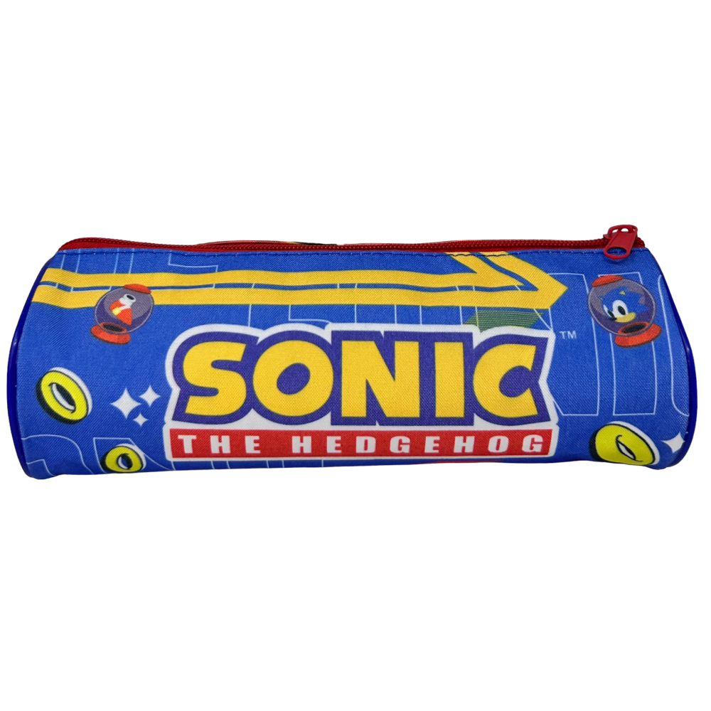 TOMBOLINO ASTUCCIO SONIC THE HEDGEHOG PORTACOLORI PENNE 23 CM - 1010E3217