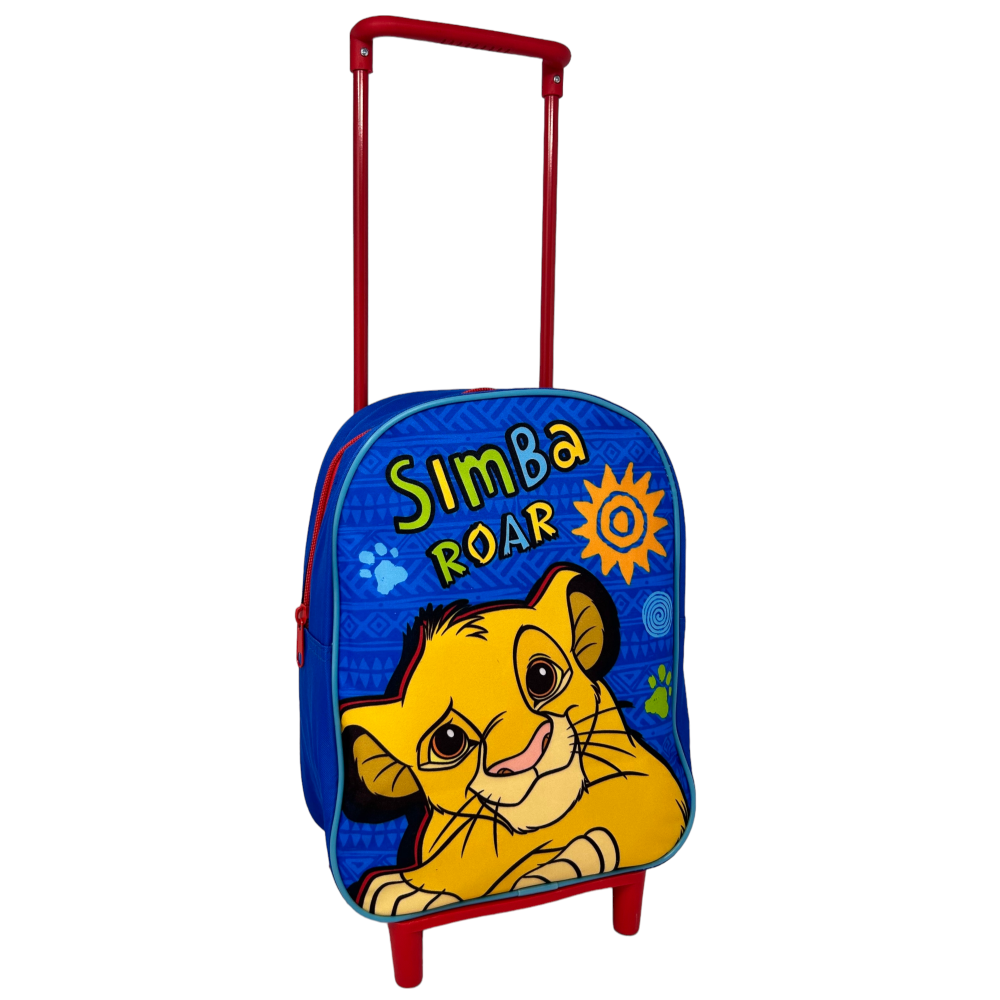 ZAINO ASILO TROLLEY SIMBA DISNEY RE LEONE BORSA PER SCUOLA MATERNA TEMPO LIBERO - 1000ET283254