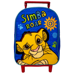 ZAINO ASILO TROLLEY SIMBA DISNEY RE LEONE BORSA PER SCUOLA MATERNA TEMPO LIBERO - 1000ET283254