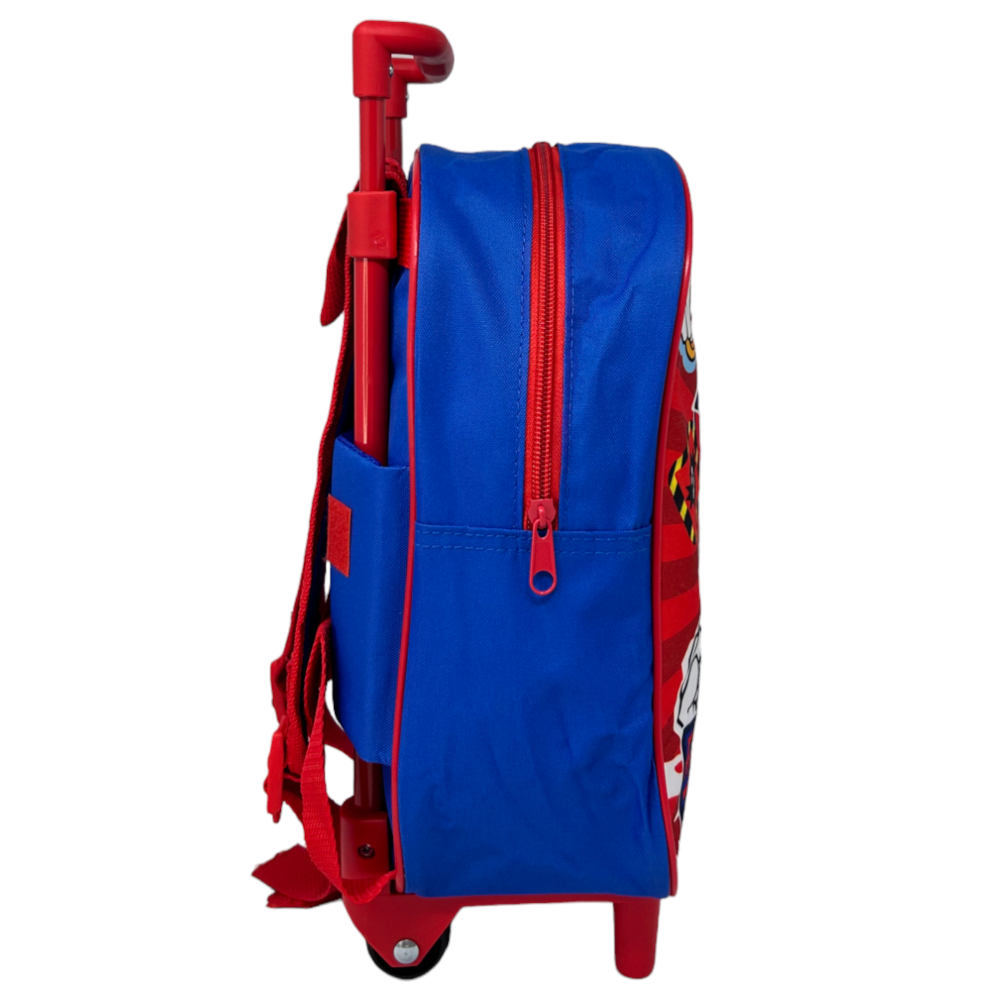 ZAINO ASILO TROLLEY SONIC THE HEDGEHOG BORSA PER SCUOLA MATERNA TEMPO LIBERO - 1000ET283217
