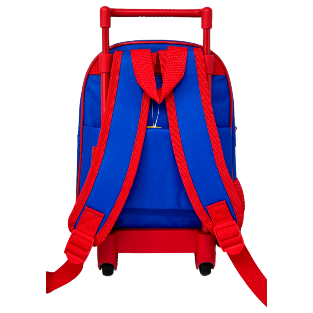 ZAINO ASILO TROLLEY SONIC THE HEDGEHOG BORSA PER SCUOLA MATERNA TEMPO LIBERO - 1000ET283217
