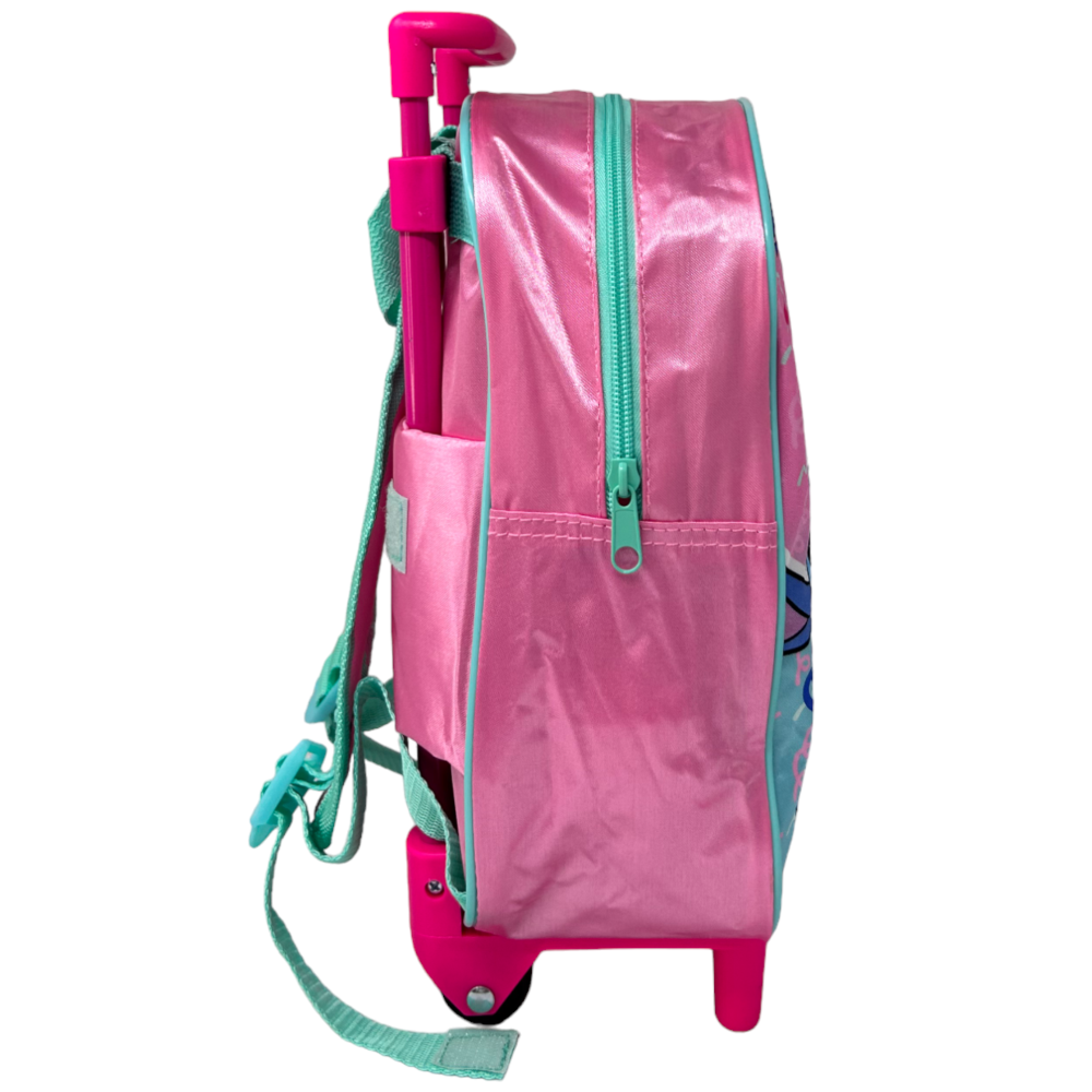 ZAINO ASILO TROLLEY STITCH E ANGEL DISNEY BORSA PER SCUOLA MATERNA TEMPO LIBERO - 1000ET283250