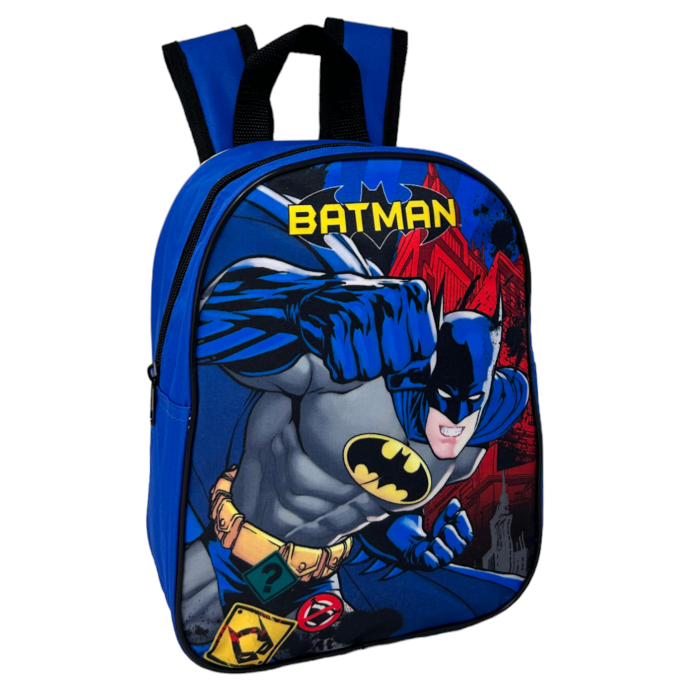 ZAINO ASILO BATMAN DC BORSA SCUOLA INFANZIA O PER TEMPO LIBERO PASSEGGIO- 1000E283216