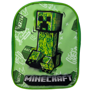 ZAINO ASILO MINECRAFT VIDEOGIOCO BORSA SCUOLA INFANZIA O PER TEMPO LIBERO PASSEGGIO- 1000E282392