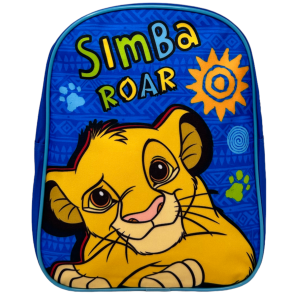 ZAINO ASILO SIMBA DISNEY RE LEONE BORSA SCUOLA INFANZIA O PER TEMPO LIBERO PASSEGGIO- 1000E283254