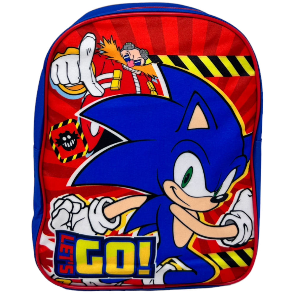 ZAINO ASILO SONIC THE HEDGEHOG BORSA SCUOLA INFANZIA O PER TEMPO LIBERO PASSEGGIO- 1000E283217