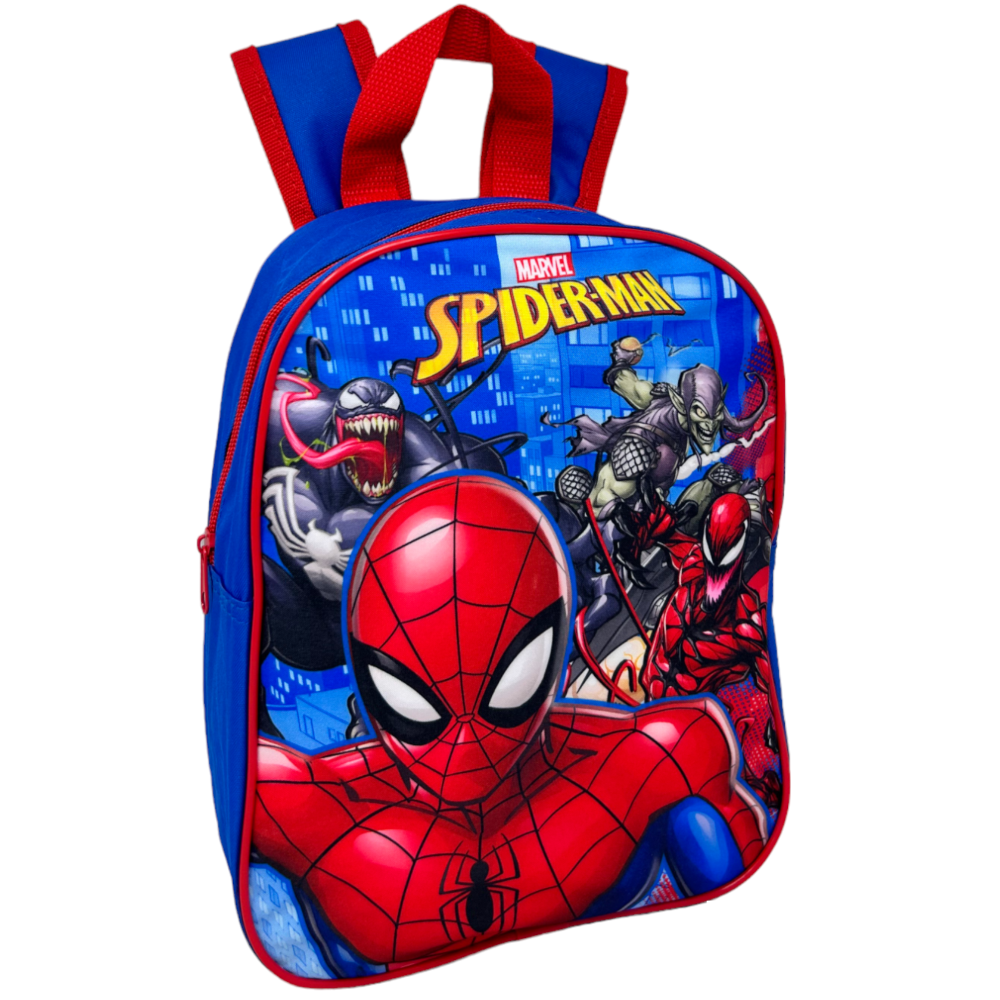 ZAINO ASILO SPIDER-MAN MARVEL BORSA SCUOLA INFANZIA O PER TEMPO LIBERO PASSEGGIO- 1000E283221
