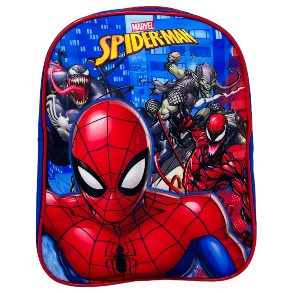 ZAINO ASILO SPIDER-MAN MARVEL BORSA SCUOLA INFANZIA O PER TEMPO LIBERO PASSEGGIO- 1000E283221