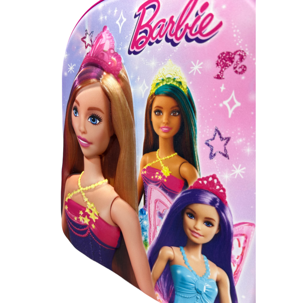 ZAINO ASILO 3D BARBIE IMMAGINE A RILIEVO BORSA SCUOLA TEMPO LIBERO - 1000EVA313290
