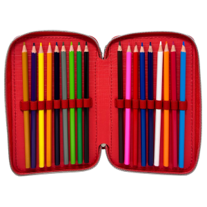 ASTUCCIO SCUOLA 3D DINOSAURI COOL MONSTER MULTISCOMPARTO 3 ZIP PORTACOLORI PENNARELLI GIOTTO - DIN0972