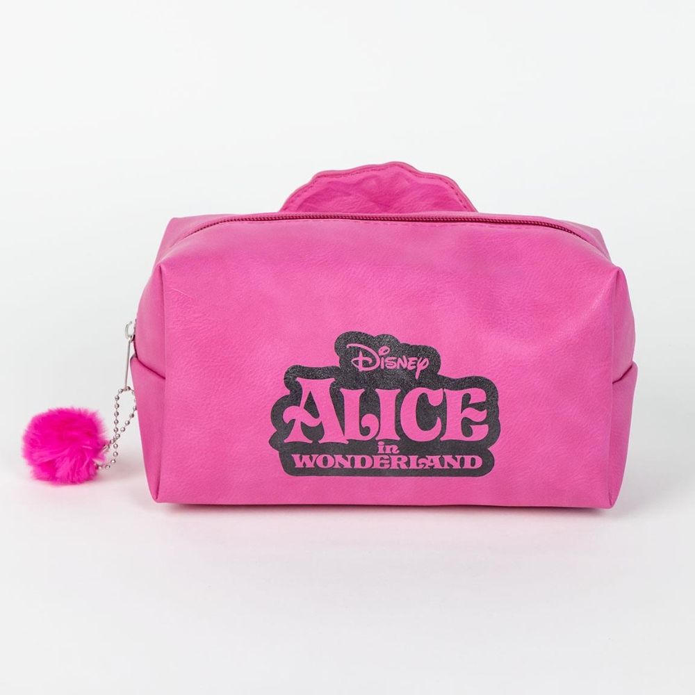 BEAUTY CASE STREGATTO DISNEY ALICE POCHETTE PORTA TRUCCHI ACCESSORI SCUOLA - 2906