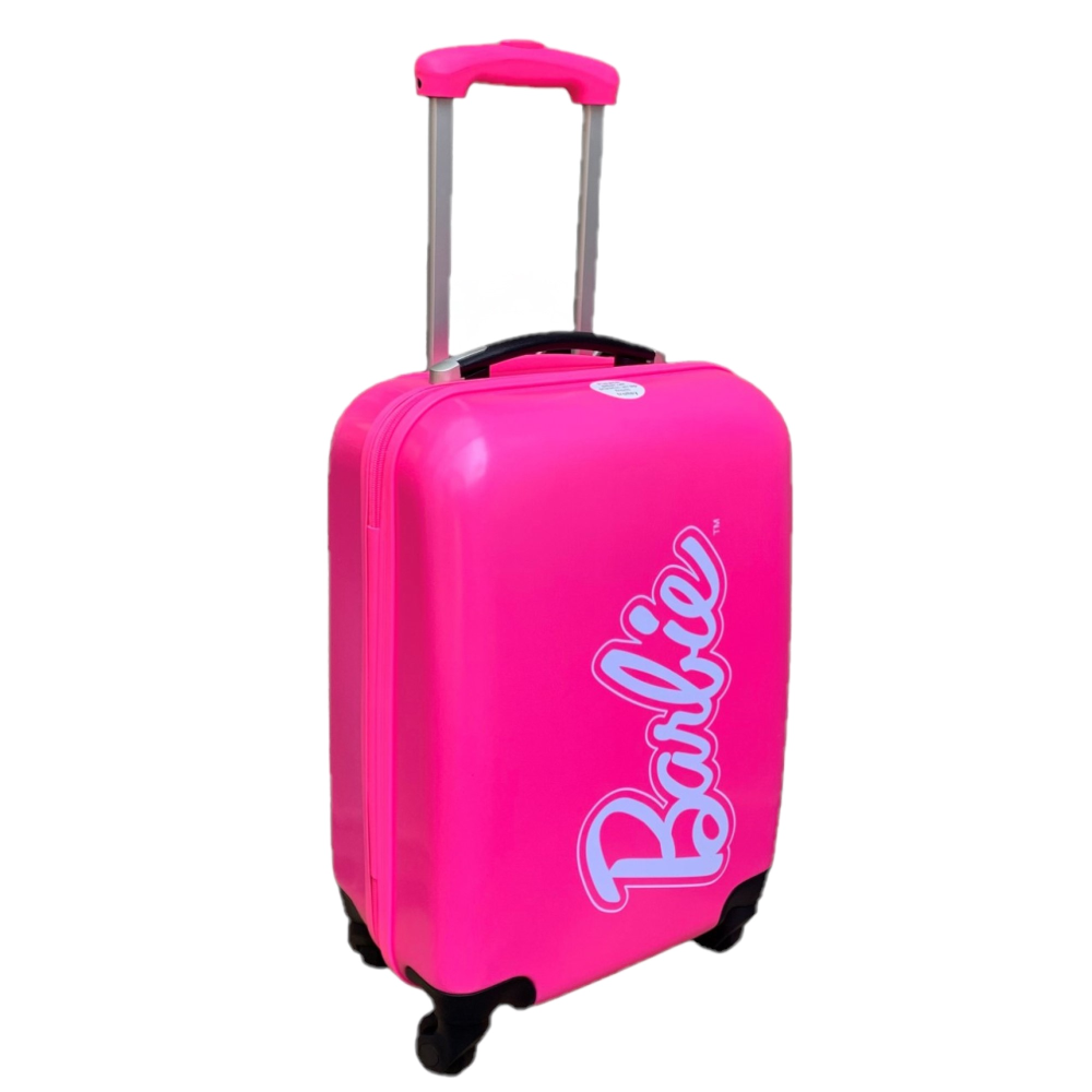 TROLLEY DA VIAGGIO BARBIE VALIGIA IN ABS MANICO ALLUNGABILE - B08931MC
