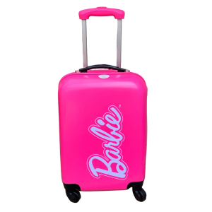 TROLLEY DA VIAGGIO BARBIE VALIGIA IN ABS MANICO ALLUNGABILE - B08931MC