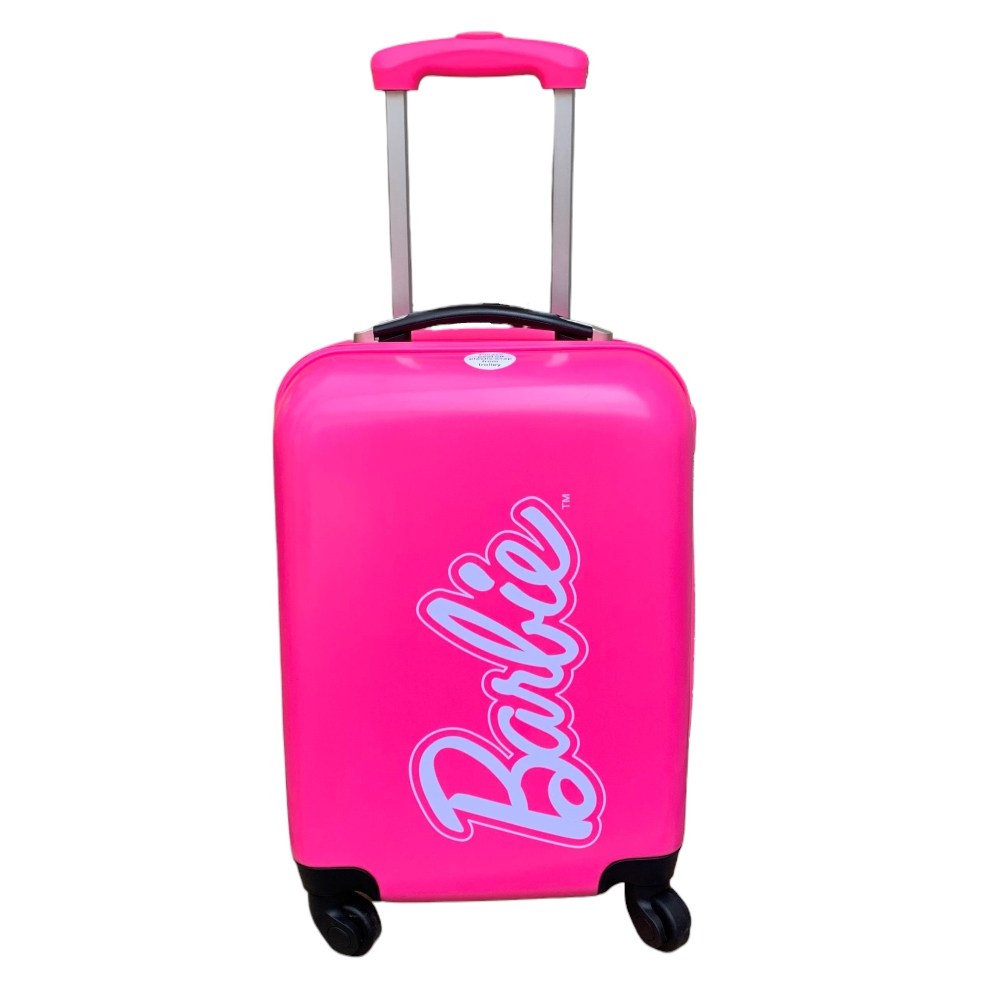 TROLLEY DA VIAGGIO BARBIE VALIGIA IN ABS MANICO ALLUNGABILE - B08931MC