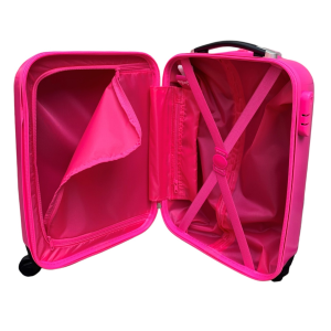 TROLLEY DA VIAGGIO BARBIE VALIGIA IN ABS MANICO ALLUNGABILE - B08931MC