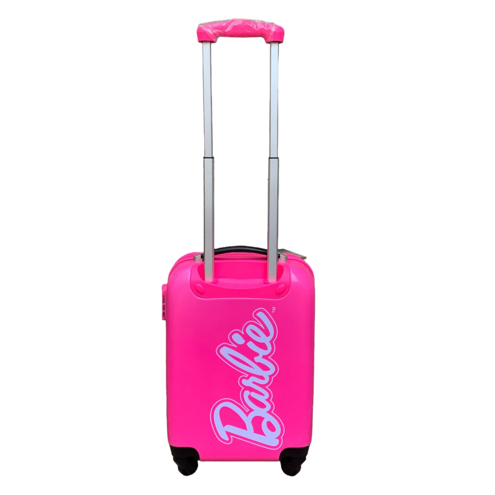 TROLLEY DA VIAGGIO BARBIE VALIGIA IN ABS MANICO ALLUNGABILE - B08931MC