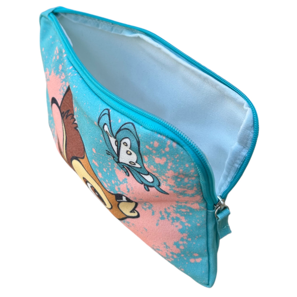 BEAUTY DA VIAGGIO BAMBI DISNEY POCHETTE MARE BORSA ORGANIZER - D08985MC