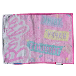 TOVAGLIETTA BARBIE MISTO COTONE LAVABILE RIPIEGABILE DA COLAZIONE PRANZO CM 45 X 32 - B09111MC
