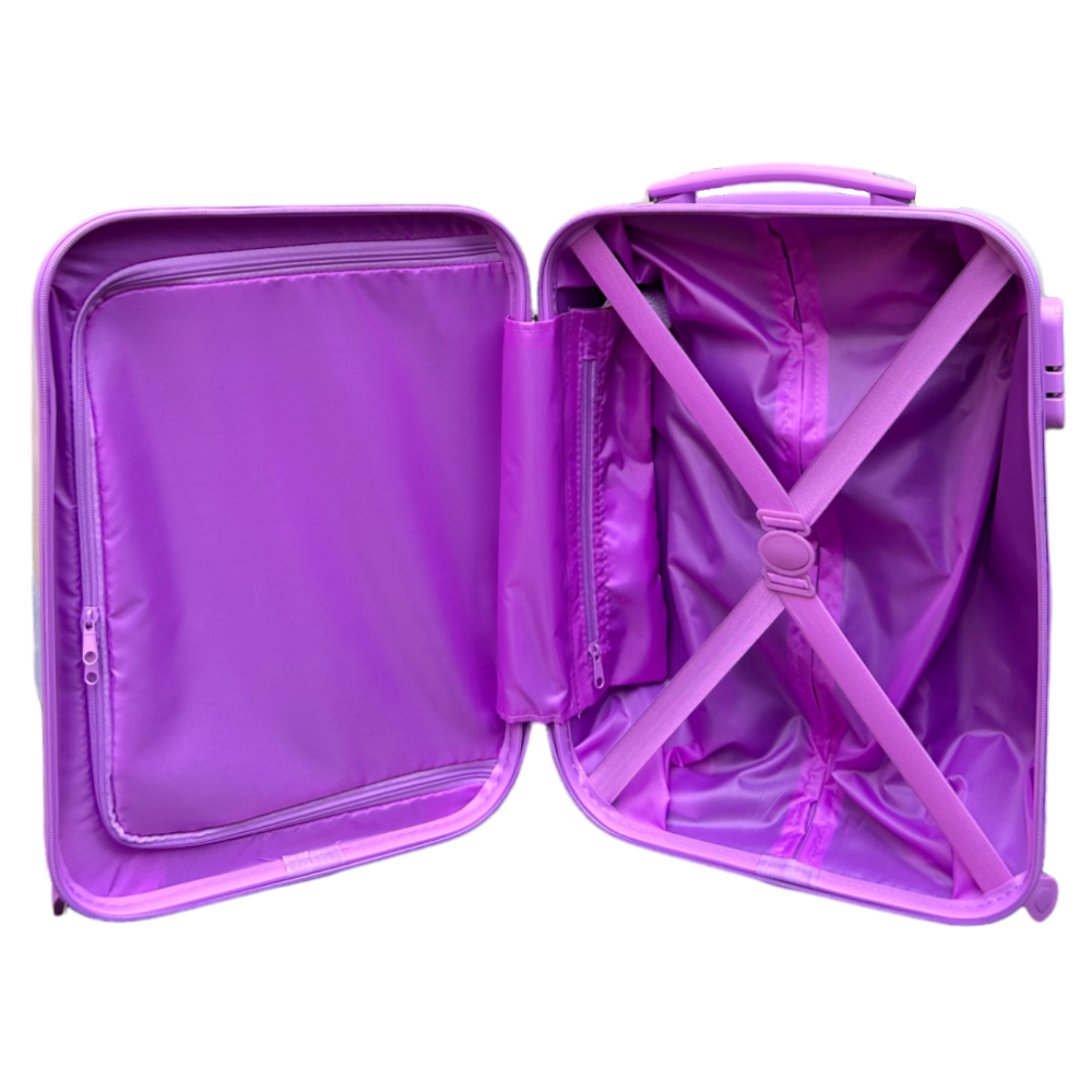 TROLLEY DA VIAGGIO GABBY'S DOLLHOUSE VALIGIA IN ABS MANICO ALLUNGABILE - O06032MC