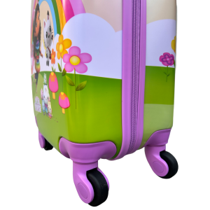 TROLLEY DA VIAGGIO GABBY'S DOLLHOUSE VALIGIA IN ABS MANICO ALLUNGABILE - O06032MC