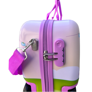 TROLLEY DA VIAGGIO CAVALCABILE GABBY'S DOLLHOUSE VALIGIA IN ABS TRAINABILE CON 4 RUOTE - O06034MC