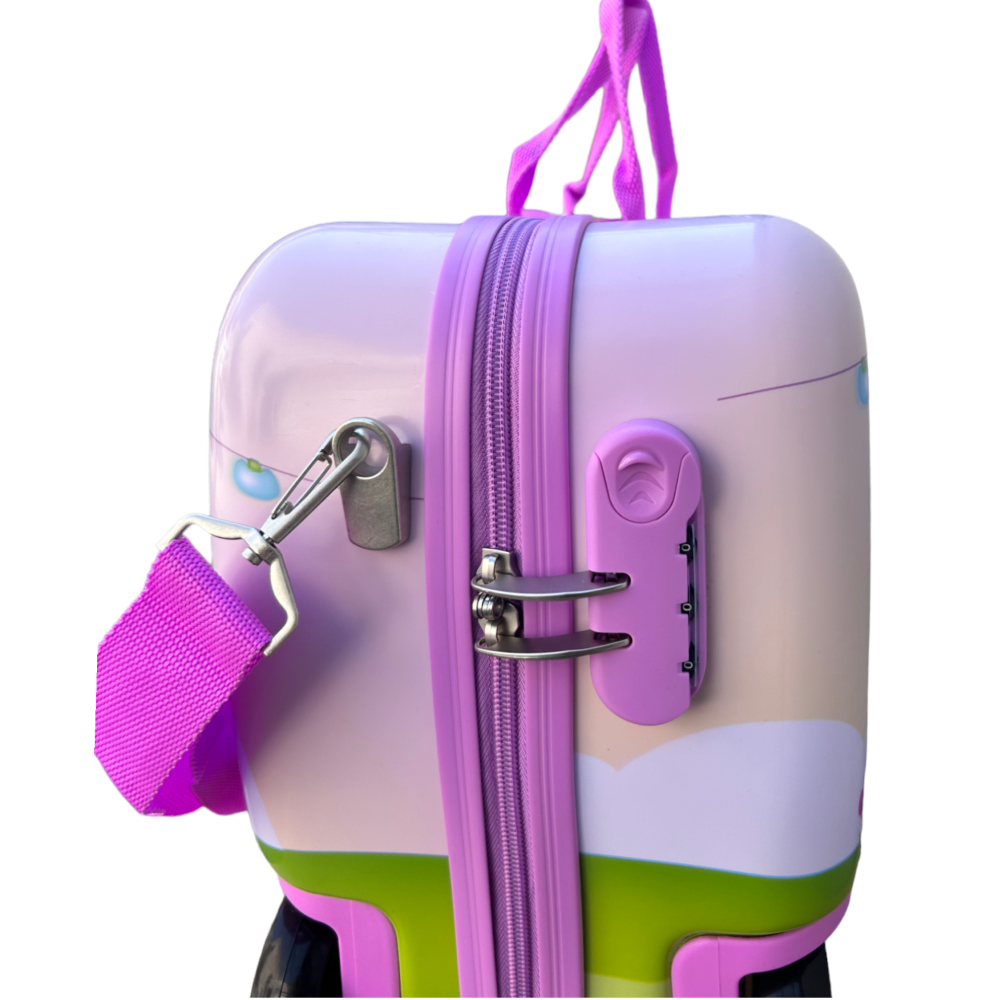 TROLLEY DA VIAGGIO CAVALCABILE GABBY'S DOLLHOUSE VALIGIA IN ABS TRAINABILE CON 4 RUOTE - O06034MC