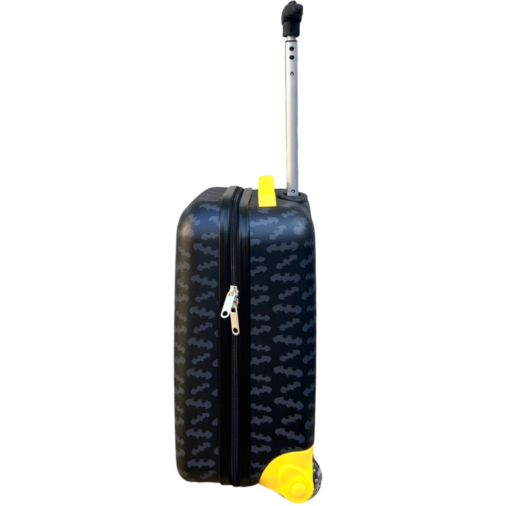 TROLLEY DA VIAGGIO BATMAN MINI VALIGIA 2 RUOTE IN ABS MANICO ALLUNGABILE - L09298MC