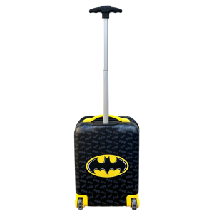 TROLLEY DA VIAGGIO BATMAN MINI VALIGIA 2 RUOTE IN ABS MANICO ALLUNGABILE - L09298MC