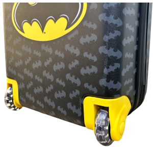 TROLLEY DA VIAGGIO BATMAN MINI VALIGIA 2 RUOTE IN ABS MANICO ALLUNGABILE - L09298MC