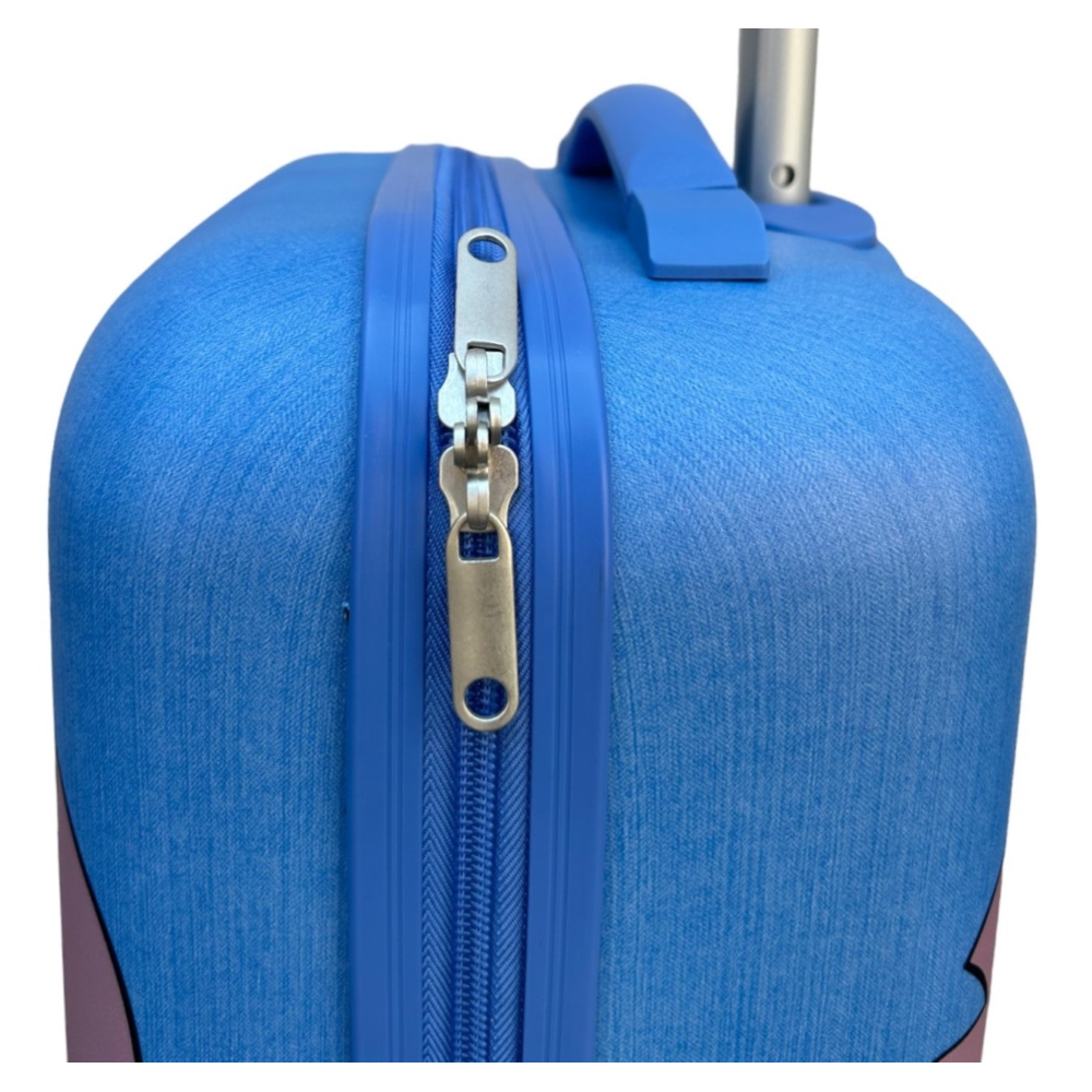 TROLLEY DA VIAGGIO STITCH DISNEY MINI VALIGIA 2 RUOTE IN ABS MANICO ALLUNGABILE - D09294MC