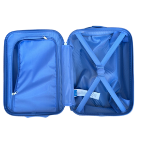 TROLLEY DA VIAGGIO STITCH DISNEY MINI VALIGIA 2 RUOTE IN ABS MANICO ALLUNGABILE - D09294MC
