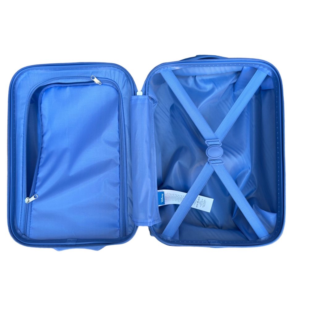 TROLLEY DA VIAGGIO STITCH DISNEY MINI VALIGIA 2 RUOTE IN ABS MANICO ALLUNGABILE - D09294MC
