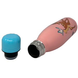 BOTTIGLIA TERMICA IN ACCIAIO INOSSIDABILE BAMBI DISNEY CON TAPPO SVITABILE 500 ML - D08997TE/T