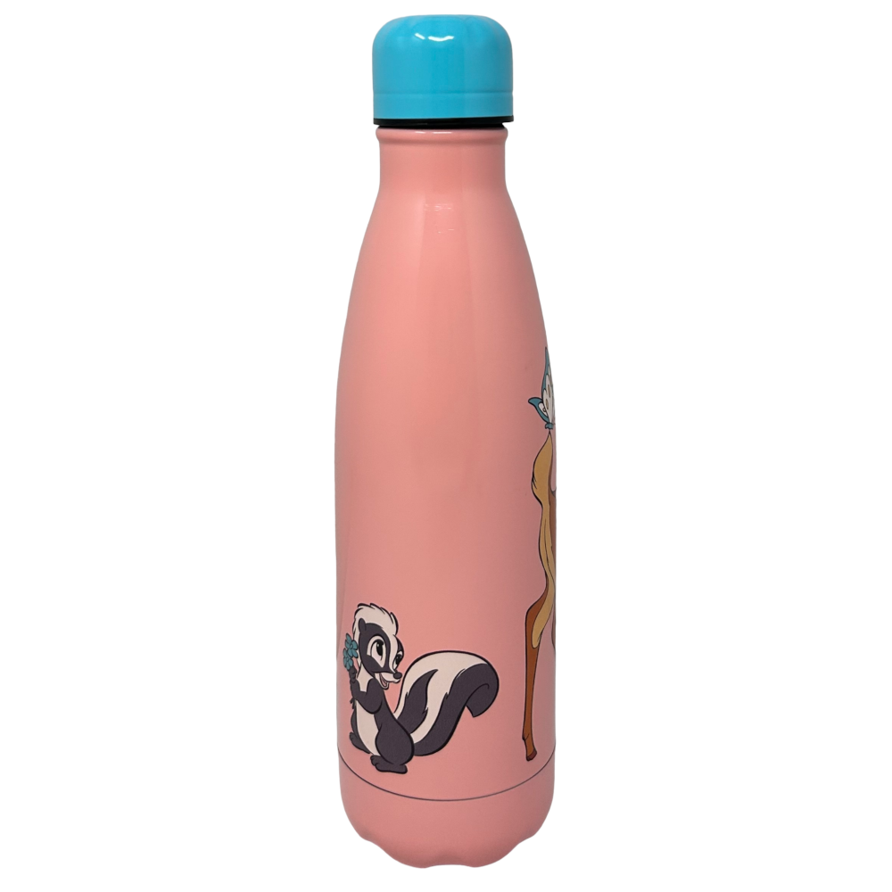 BOTTIGLIA TERMICA IN ACCIAIO INOSSIDABILE BAMBI DISNEY CON TAPPO SVITABILE 500 ML - D08997TE/T