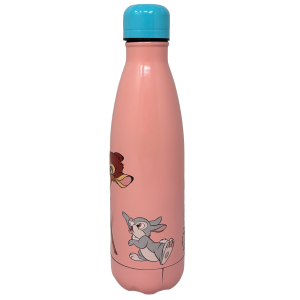 BOTTIGLIA TERMICA IN ACCIAIO INOSSIDABILE BAMBI DISNEY CON TAPPO SVITABILE 500 ML - D08997TE/T