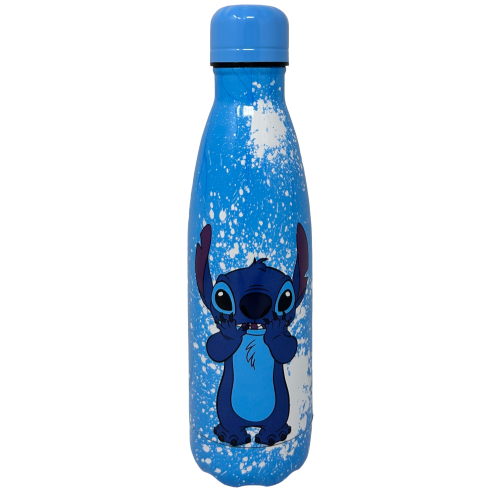 BOTTIGLIA TERMICA IN ACCIAIO INOSSIDABILE STITCH DISNEY CON TAPPO SVITABILE 500 ML - D08996TE/A
