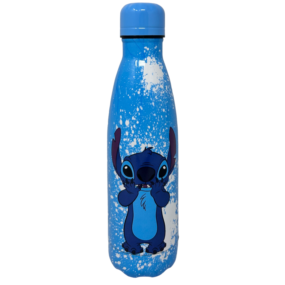 BOTTIGLIA TERMICA IN ACCIAIO INOSSIDABILE STITCH DISNEY CON TAPPO SVITABILE 500 ML - D08996TE/A