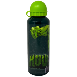 BORRACCIA IN ALLUMINIO HULK AVENGERS MARVEL CON BECCUCCIO E COPERCHIO 500 ML - M09092MC/VS