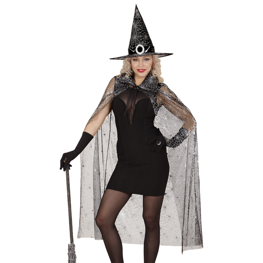 SET TRAVESTIMENTO STREGA ACCESSORI PER TRAVESTIMENTO CARNEVALE HALLOWEEN - 09684