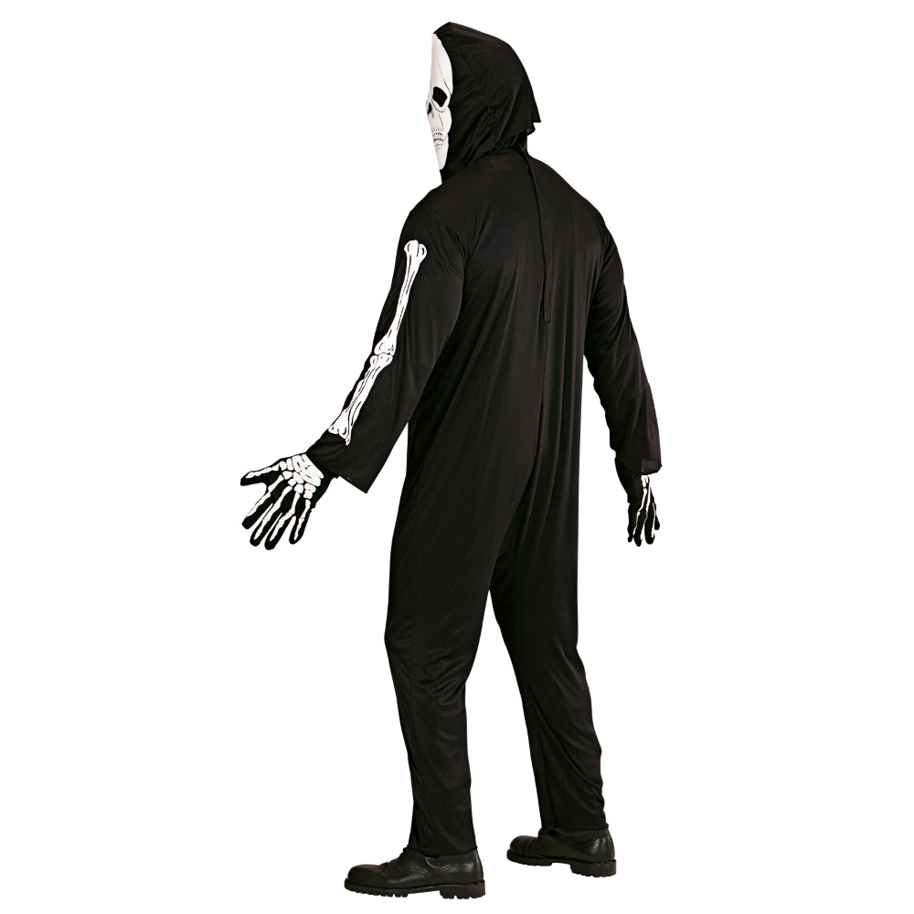 VESTITO CARNEVALE SCHELETRO TRAVESTIMENTO COSTUME HALLOWEEN ADULTO - 3928